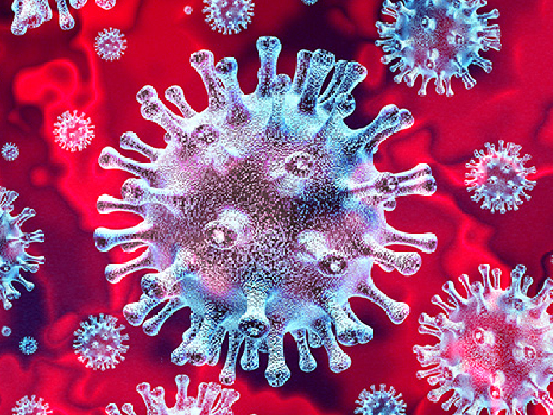 Coronavirus Decontamination and Cleaning Illustration